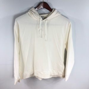 A New Day White Hooded Sweatshirt Size XXL